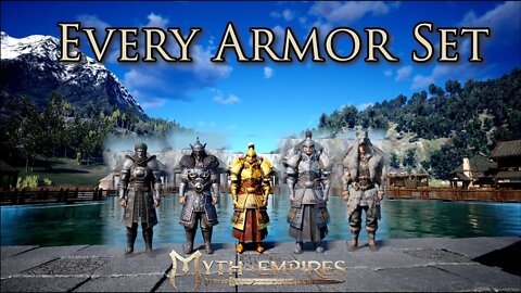 Every Armor Set - Myth Of Empires