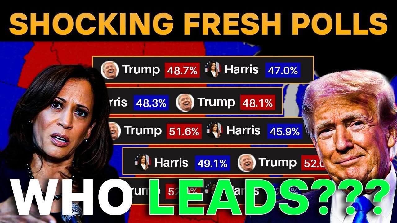 Shocking 2024 Election Poll Results: Who’s Leading Now? | Latest Survey Surprises!!!