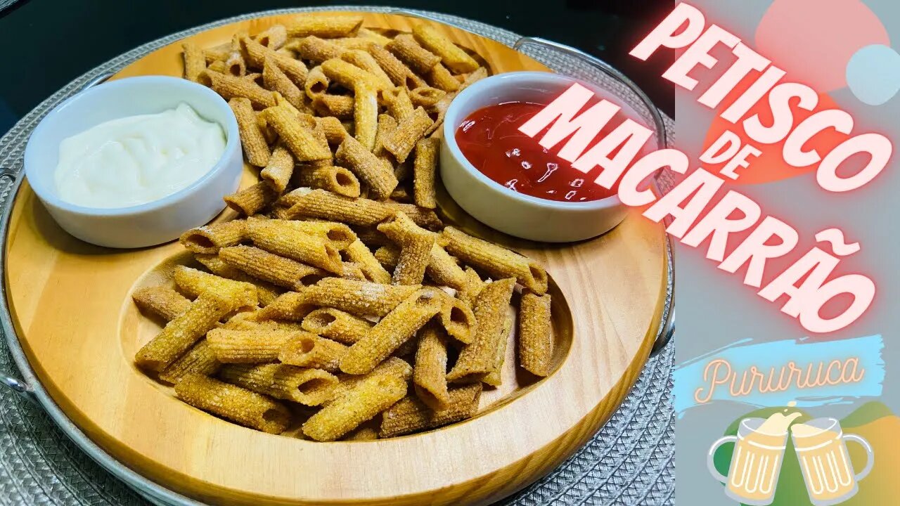 PETISCO DE MACARRÃO PURURUCA | COMIDA DE BUTECO | 麺 - 麵條