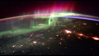 FRIDAY FUN - AURORA (NORTHERN LIGHTS) FROM THE SPACE STATION - NASA PICTURES HERE