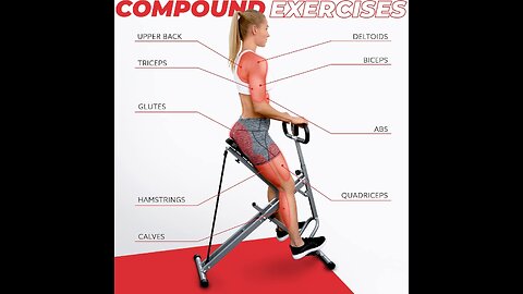 Health & Fitness Row-N-Ride Squat Assist Trainer