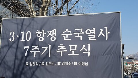 240310...310 항쟁 순국열사 7주기 추모식#자유화운동 #빅토리손익득