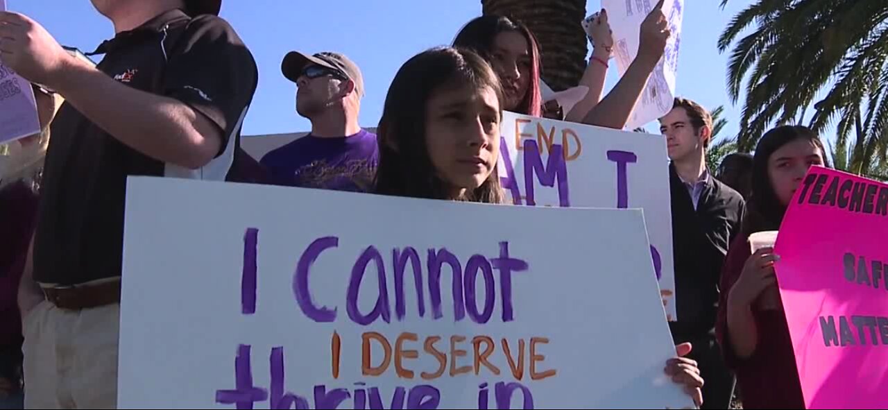 Students voice concerns addressing Clark County School District violence