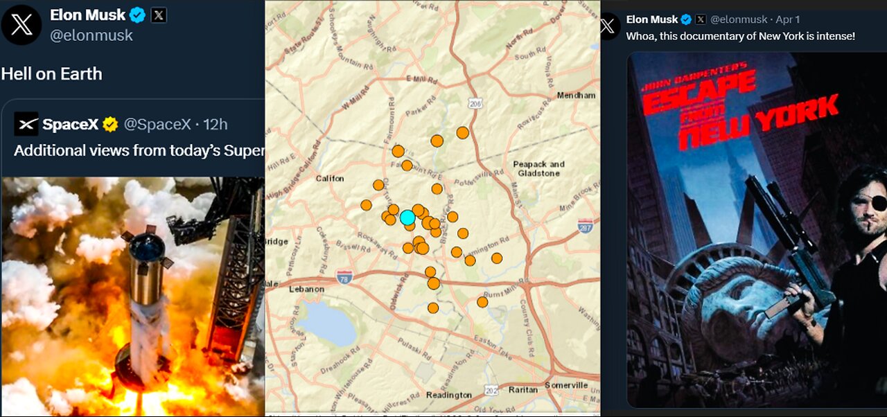 ELON'S WARNING!? ECLIPSE EARTHQUAKE? 30 QUAKES NOW*DAM BURSTS-EVACUATIONS*ROCKETS INCOMING*