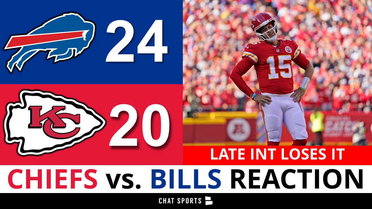 Chiefs vs. Bills Postgame Reaction Ft. Patrick Mahomes, Josh Allen, JuJu & Travis Kelce