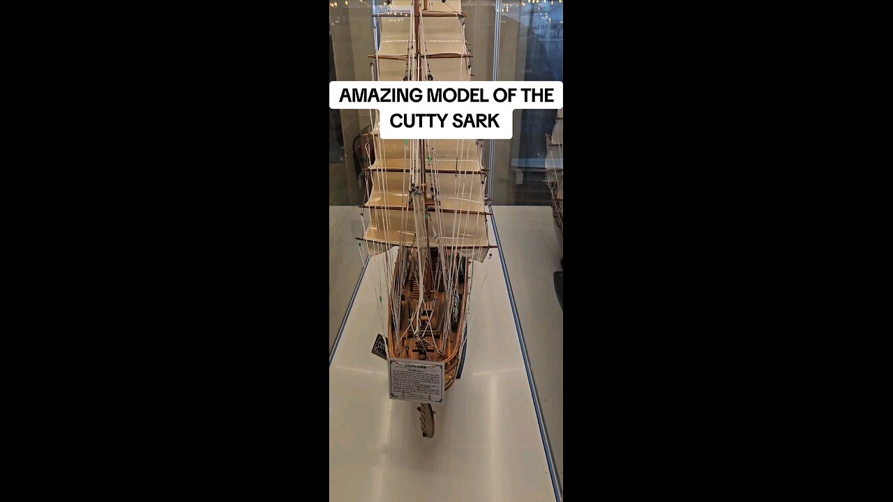 AMAZING MODEL OF THE CUTTY SARK