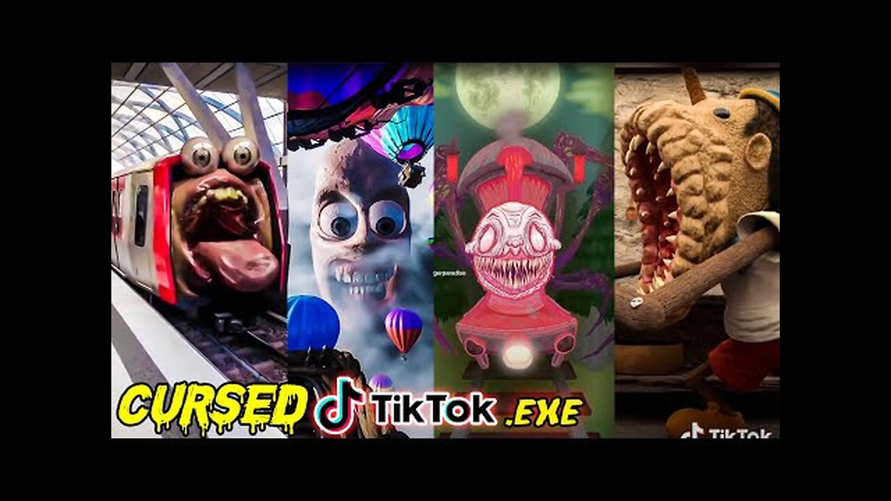 Cursed Tiktoks That Keep Me Up At Night Mashup - Scary tiktok.exe Animations - Horror Tiktok