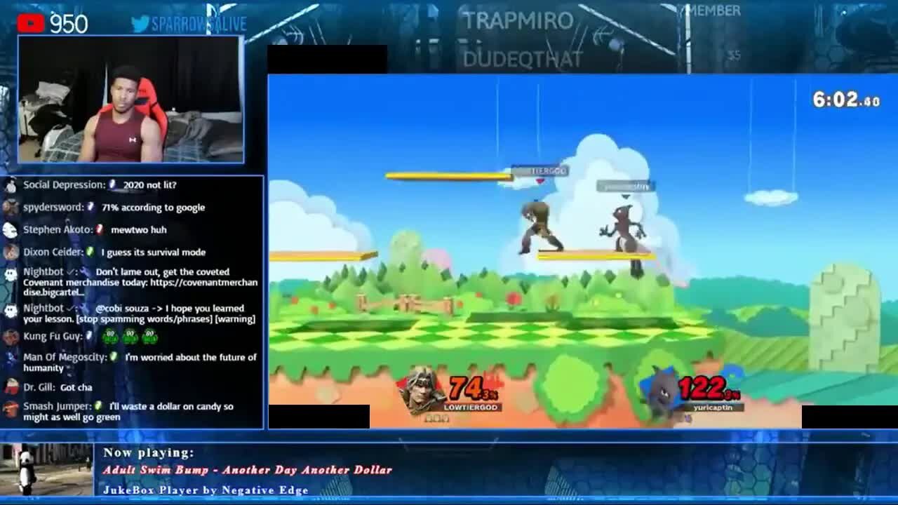 A Merciless Mewtwo Read All of LowTierGod's Moves [LowTierVile MkII Reupload]