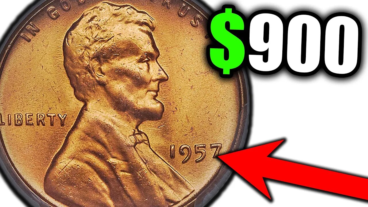 Do you have a RARE 1957 WHEAT PENNY? VALUABLE MINT ERROR COINS