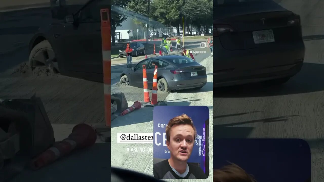 Tesla all-wheel drive fail or driver fail?