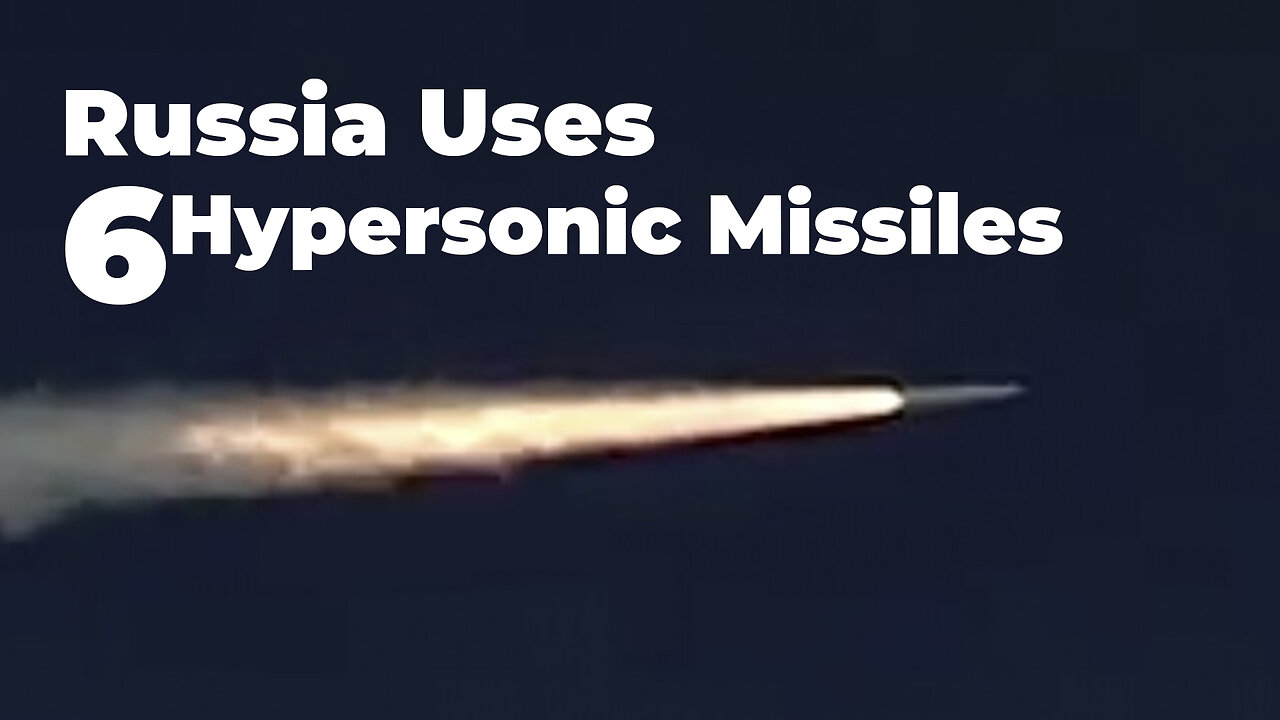 A New Kinzhal Image, Russia Uses 6 HYPERSONIC MISSILES!!!