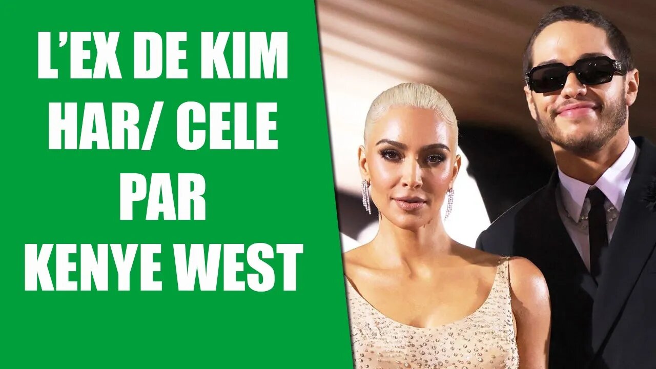 KENYE WEST M3NASSE L'EX DE KIM KARDASHIAN PETE DAVIDSON