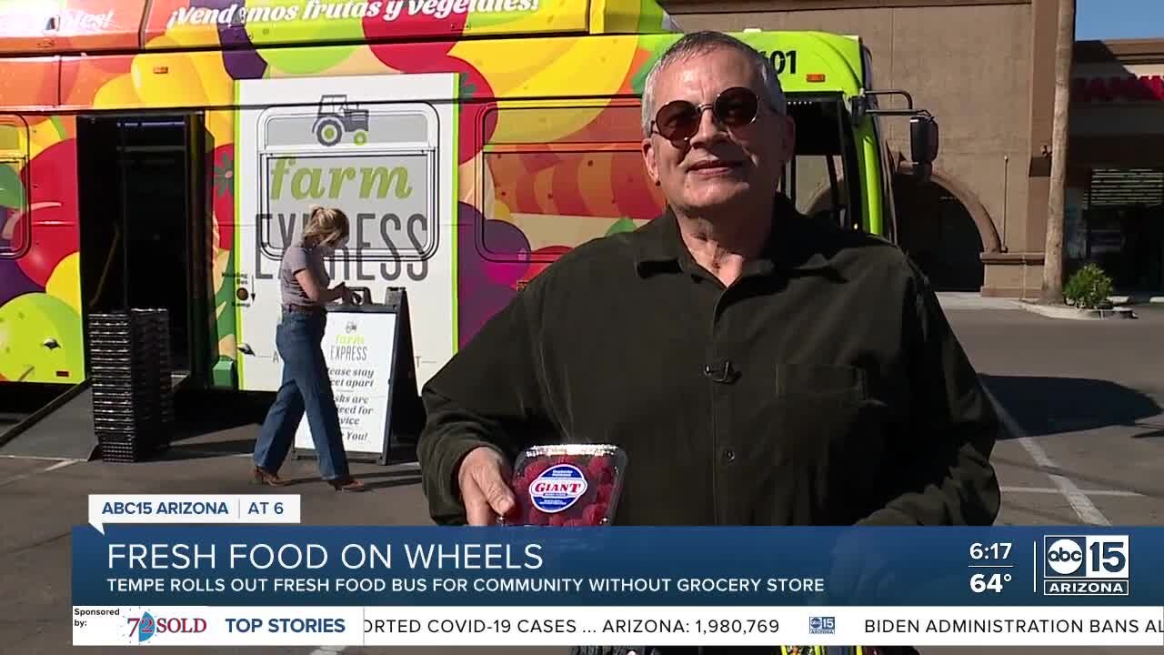 Tempe brings in mobile food market to fill grocery store gap