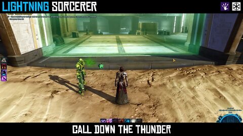 SWTOR Tatooine Daily Heroic Mission - Call Down the Thunder | Level 75 DPS Lightning Sorcerer - 2020