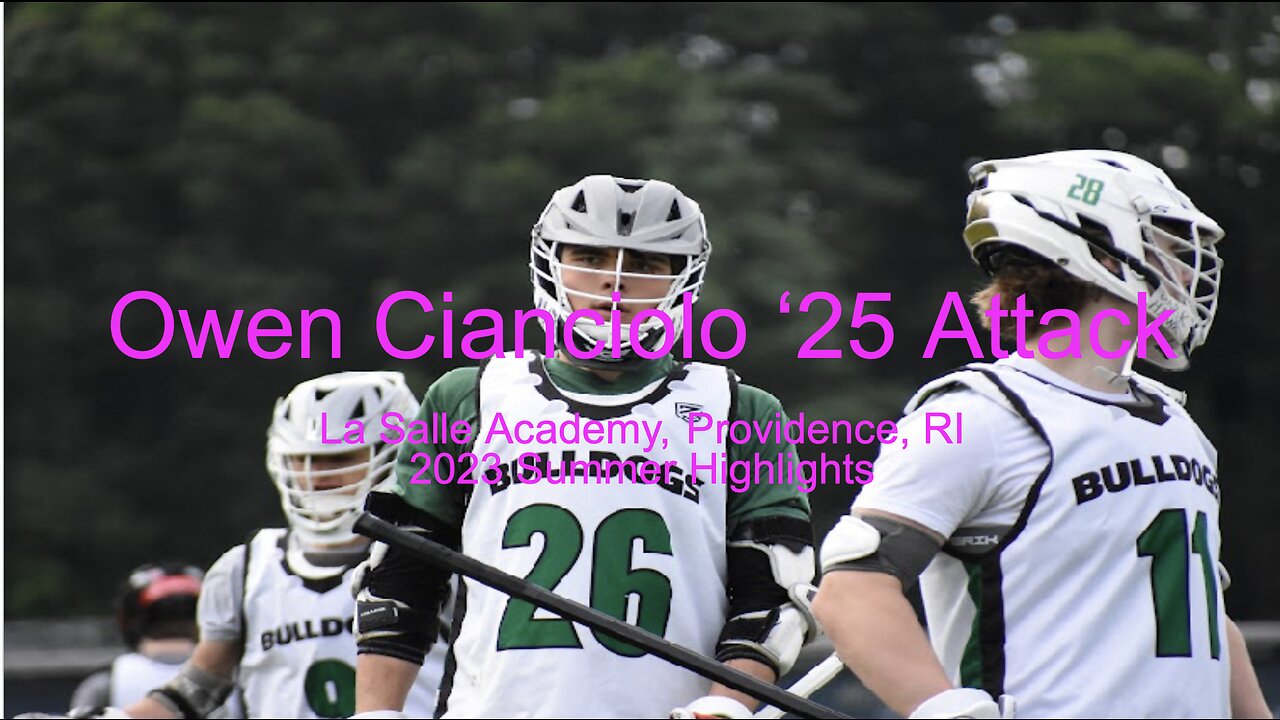 Owen Cianciolo'25 Lacrosse Summer Highlights 2023