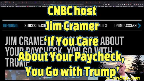 CNBC host Jim Cramer ‘If You Care About Your Paycheck, You Go with Trump’-614