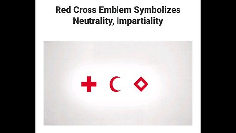 The Red Cross 1944 and 2023 - What does this tell you?