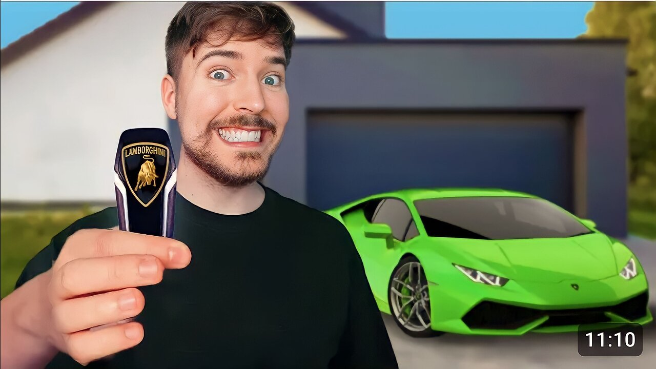 How i Won A Lanborghini From MrBeast