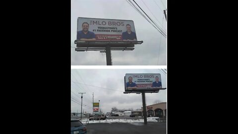 The MLO BROS Canfield, Ohio Billboard| Reaction