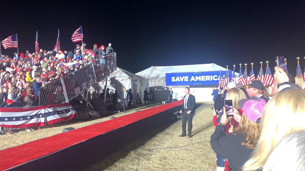 Donald J. Trump at Saving America Rally Video by MAAP