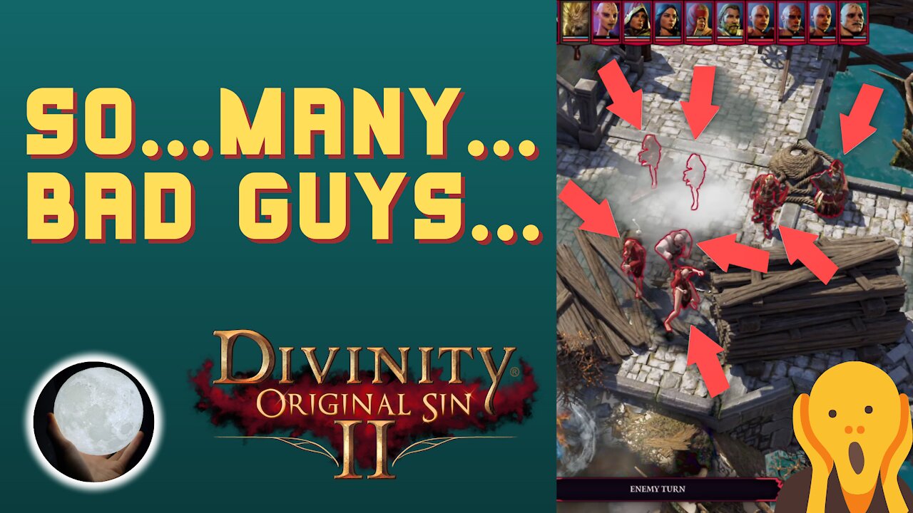 A Patient Gamer Plays...Divinity Original Sin II: Part 12 Too Many Bad Guys On The Docks