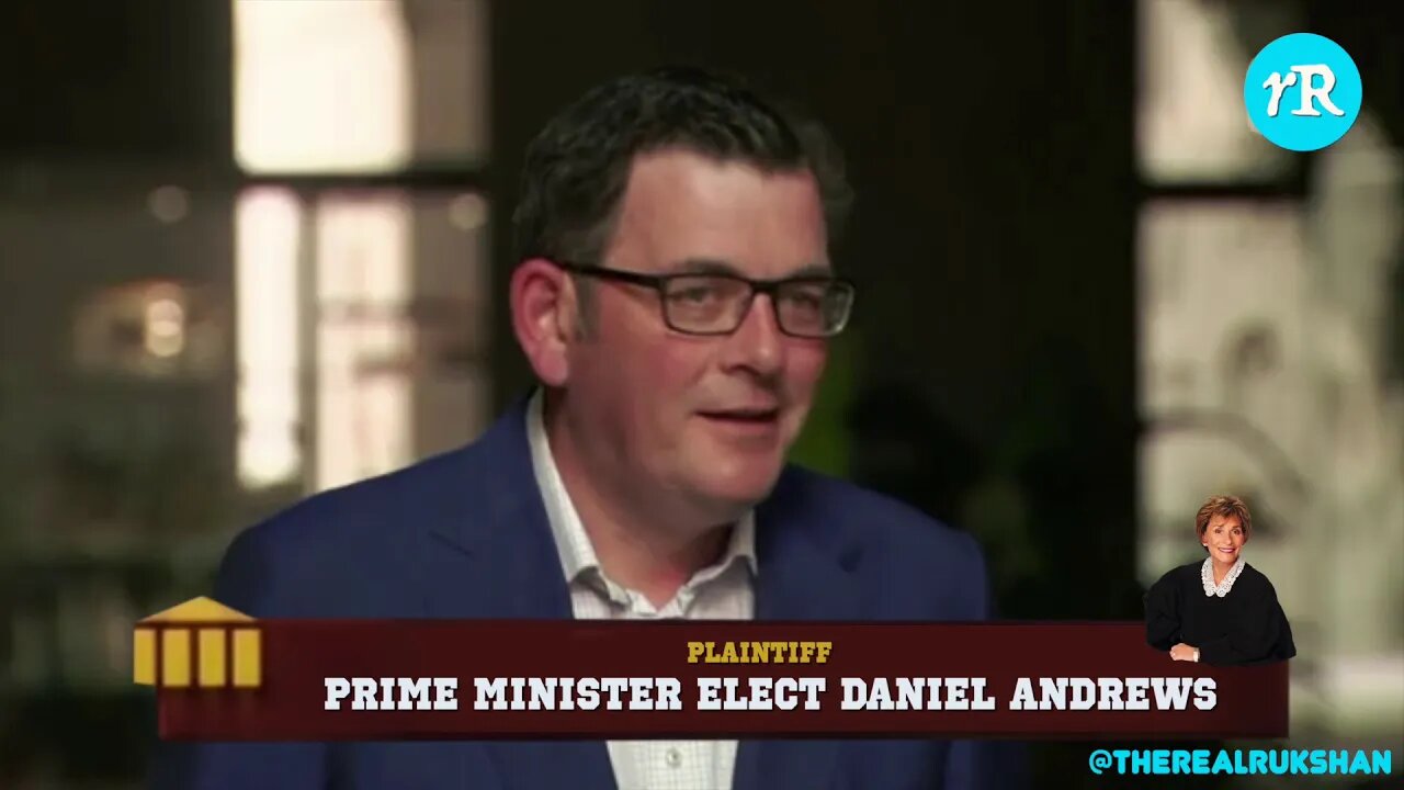 Prime Minister Elect Daniel Andrews on Judge Judy