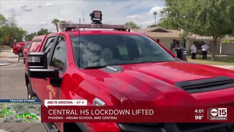 Lockdown lifted at Central HS after shooting scare