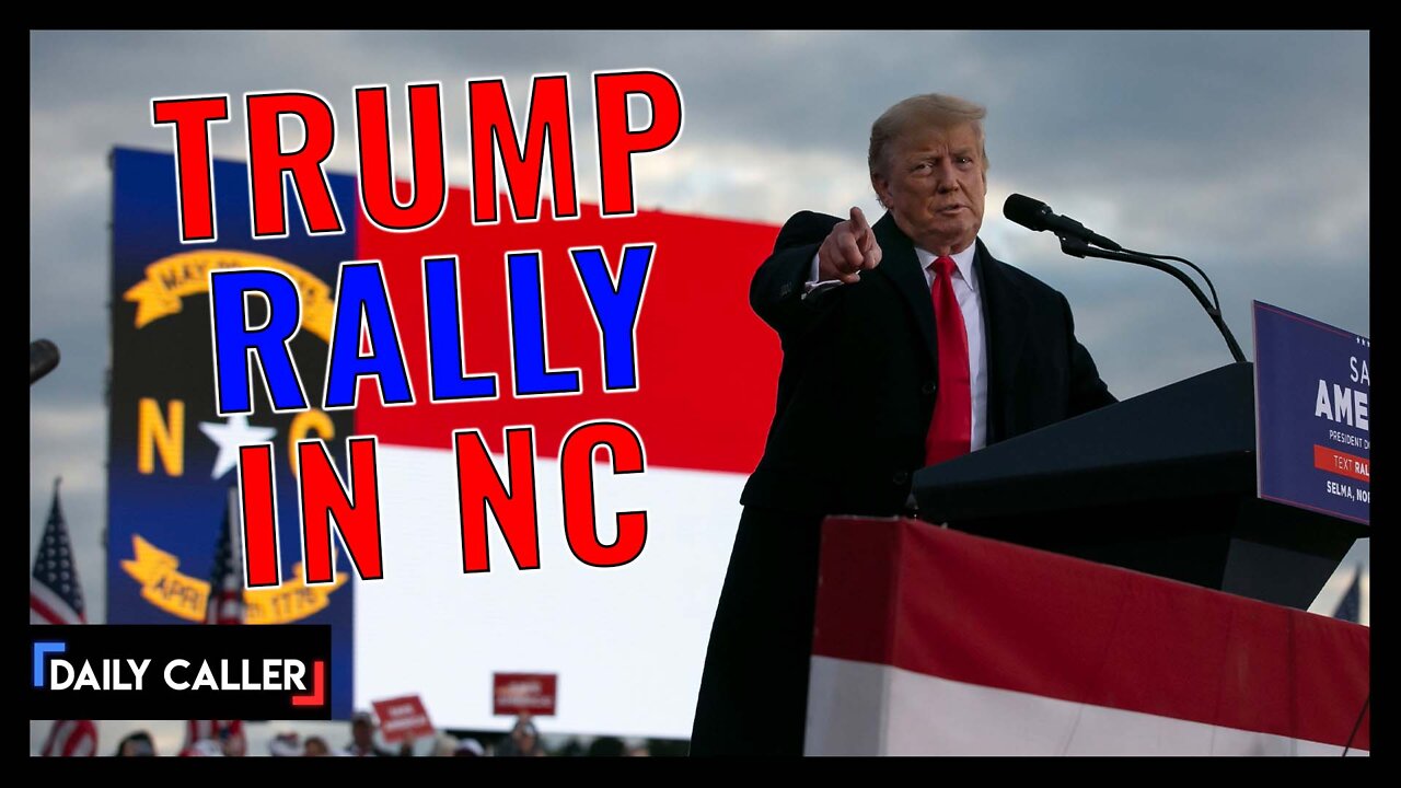 Trump Desecrates Biden's Name On The Stage In North Carolina