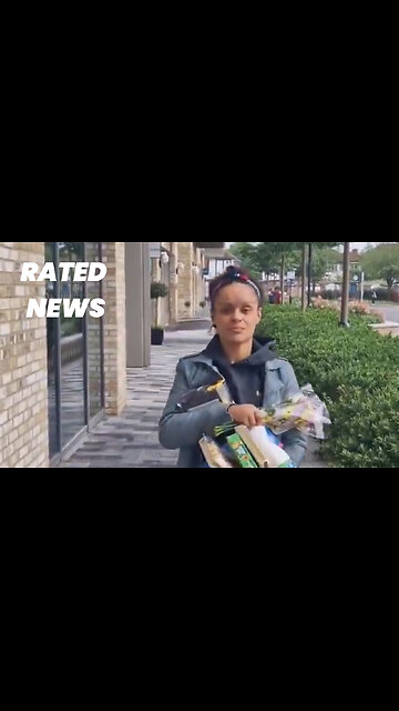 Shop Thief Caught in Alperton Grand Canal, London