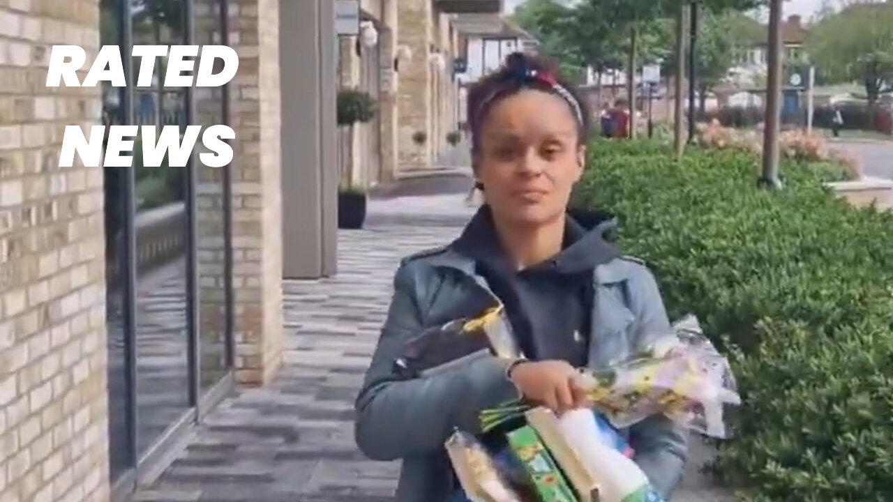 Shop Thief Caught in Alperton Grand Canal, London