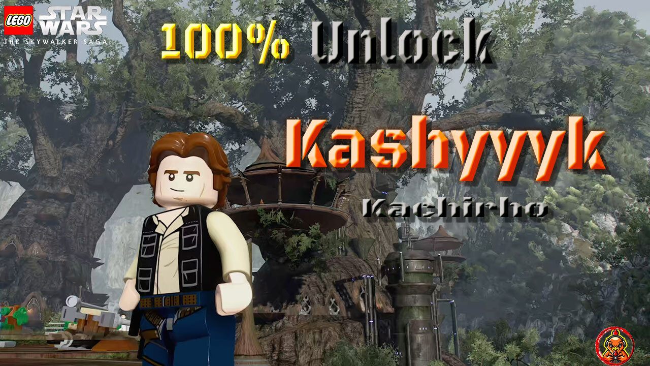 How to 100% Unlock Kashyyyk - Kachirho. Lego Starwars: The Skywalker Saga