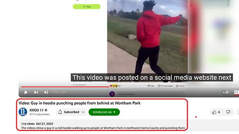 Check out the Houston media narrative when a black guy attacks white people