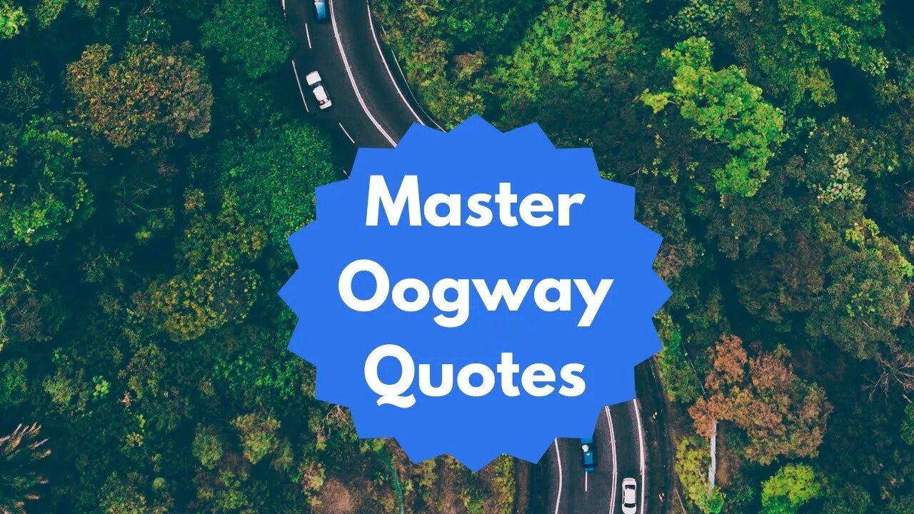 Master Oogway Quotes