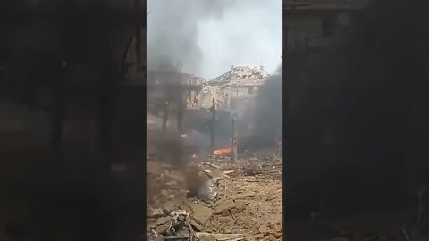 Look at what Putin's invaders have turned the city of #Rubizhne in the #Luhansk region #ukrainewar