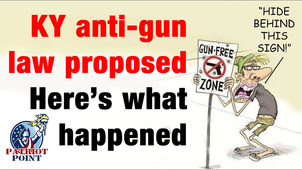 KY anti-gun law proposed - here's what happened