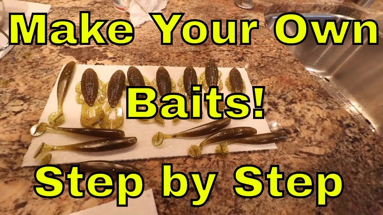 Making Soft Plastic Baits - A Beginners Guide!