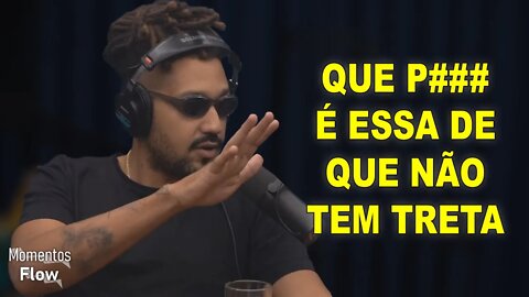 FLOW TEM TRETA COM OUTROS PODCASTS? - FROID NO FLOW | MOMENTOS FLOW