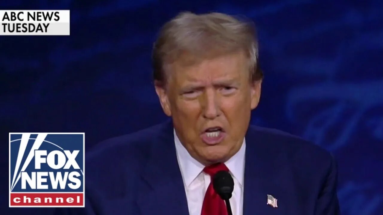 STAGGERING': ABC's video of Trump's closing statement goes viral