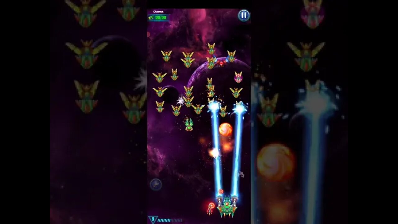 GALAXY ATTACK ALIEN SHOOTER LEVEL 28 CRAZY