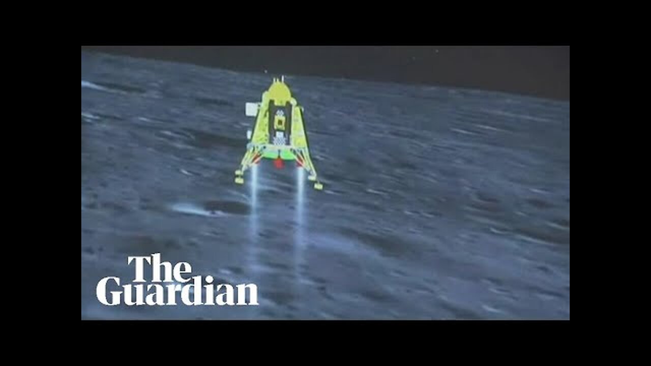 India's Chandrayaan-3 makes historic moon landing