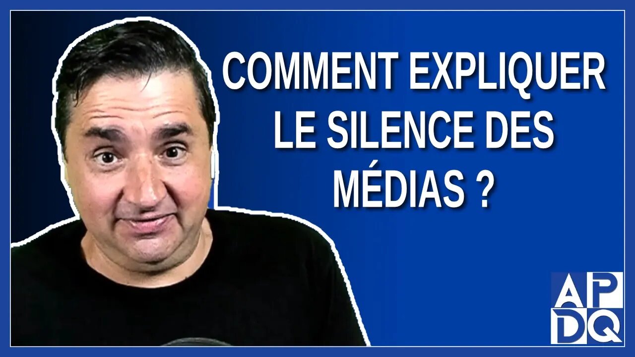 Comment expliquer le silence des médias de masse sur la CeNC ?