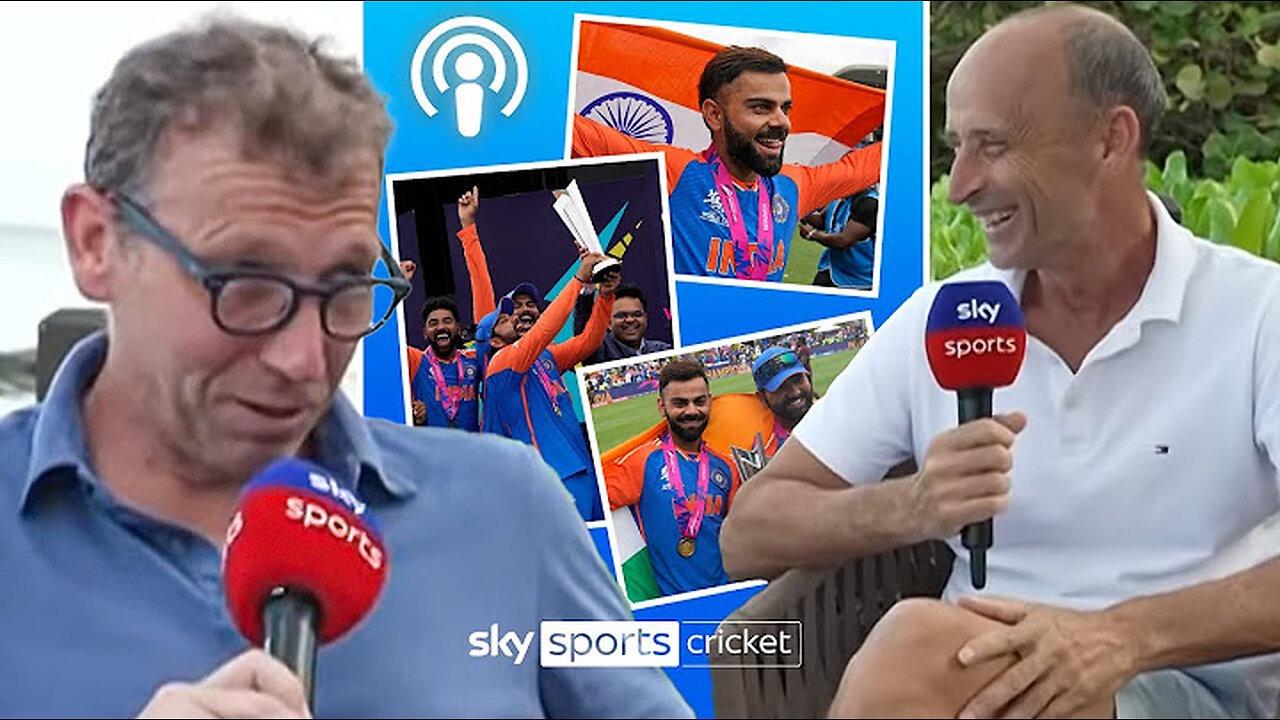 Athers and Nasser REACT to India's incredible T20 World Cup win! �� | Sky Sports Cricket Vodcast