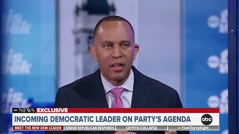 George Stephanopoulos asks Hakeem Jeffries about being an Election Denier