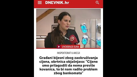Inflaciju u Hrvatskoj se diže i diže, to bude skupi Euro🤷‍♂️🤷‍♂️🤷‍♂️🤷‍♂️