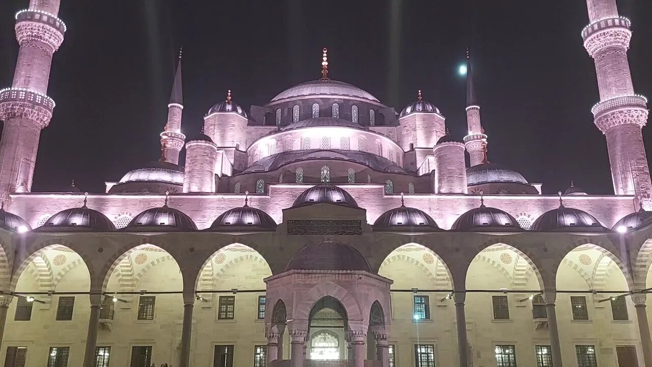 AyaSofya Camii ve Sultan Ahmet Camii | Isha Adhan | Tuesday 24/10/2023