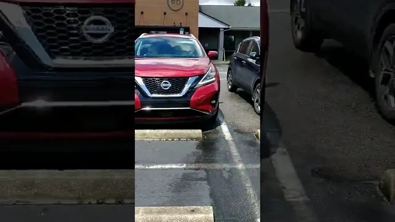 August 4, 2022 Of ALL the parking spaces! #gangstalking