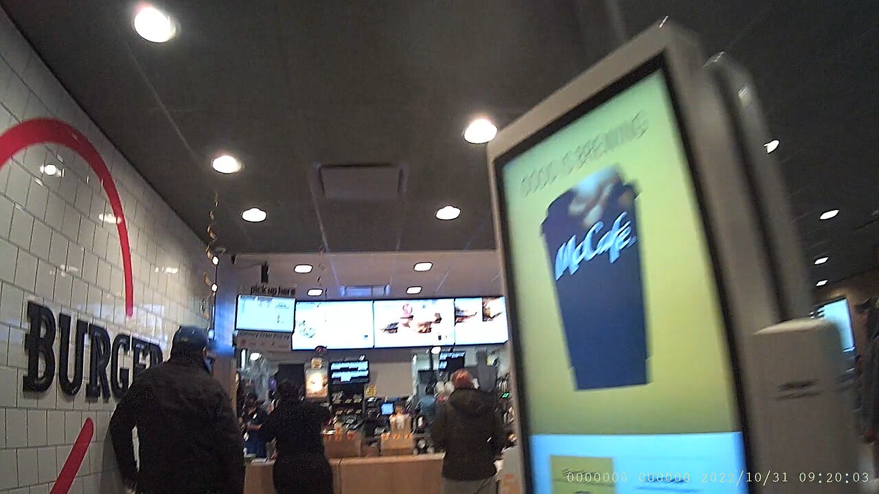 McDonald’s on Halloween