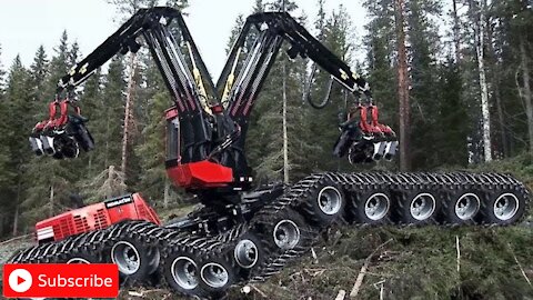 Amazing Tree Cutter Machine