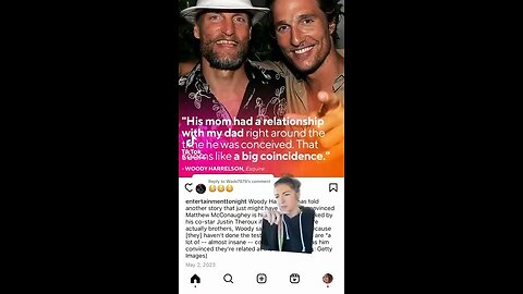 Woody and Mathew are half brothers