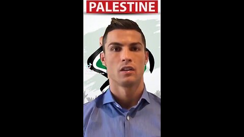 Ronaldo motivates children in gaza